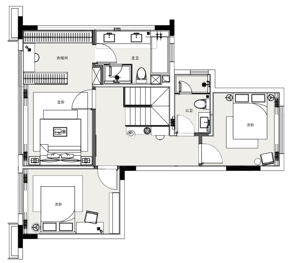 山城重庆的“巴山渝水”叠墅设计丨中国重庆丨明德设计,MatrixDesign 矩陣縱横-107