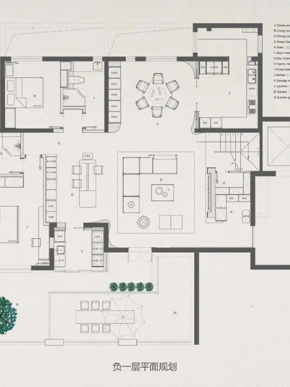 流动柔和的美感丨底层复式-71