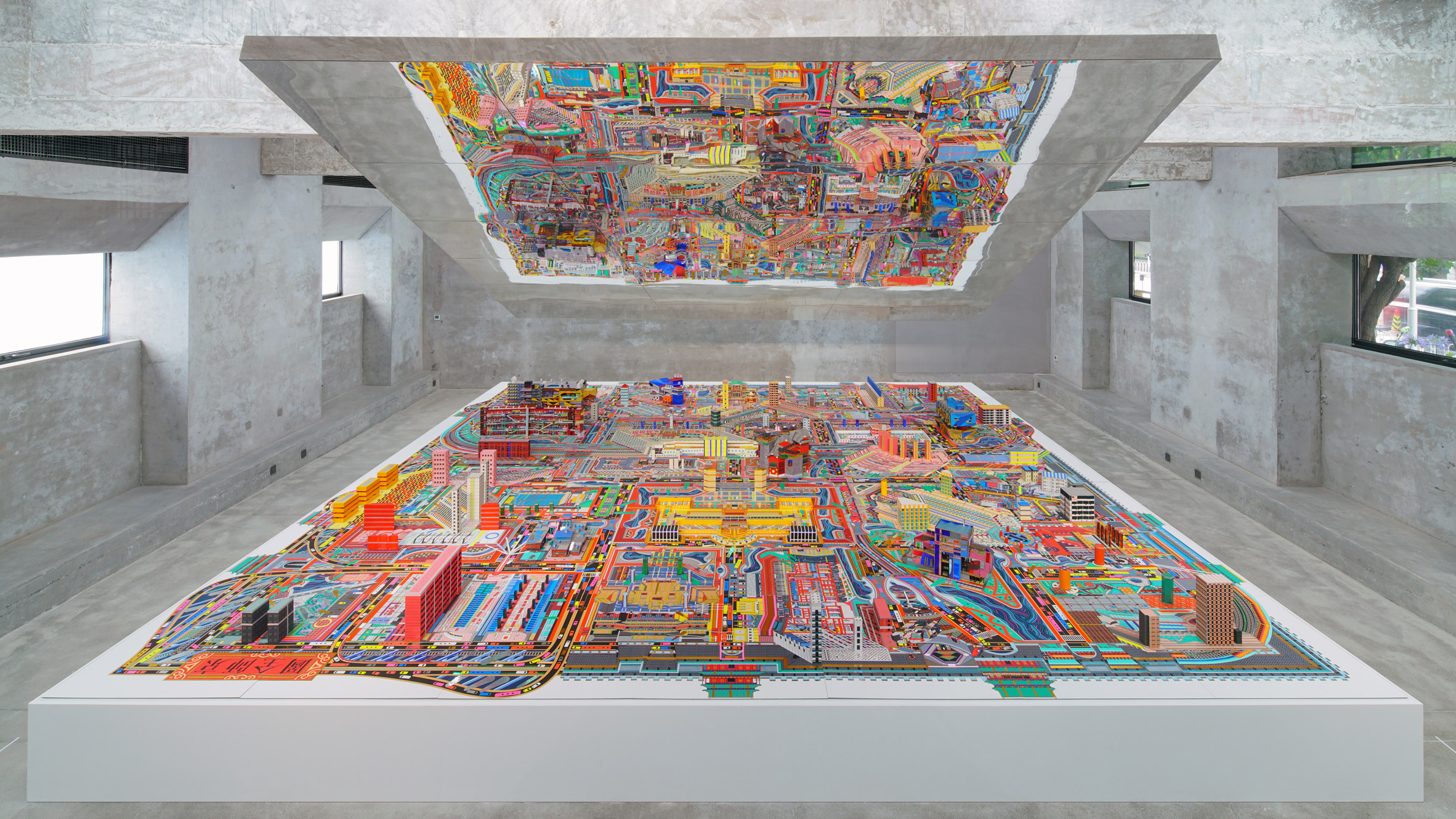 Syracuse 大学呈现融合东西方建筑风格的北京地图模型-0