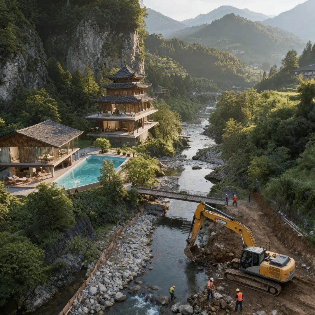 山间溪谷疗愈民宿：设计营造与运营的诗意篇章-27