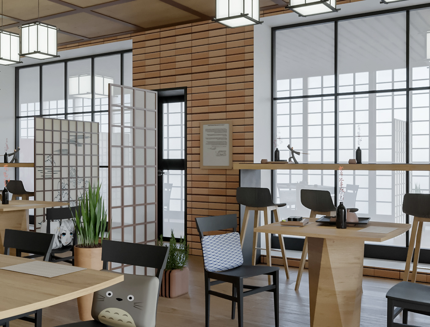 乌克兰日式餐厅设计丨Valery K.-8