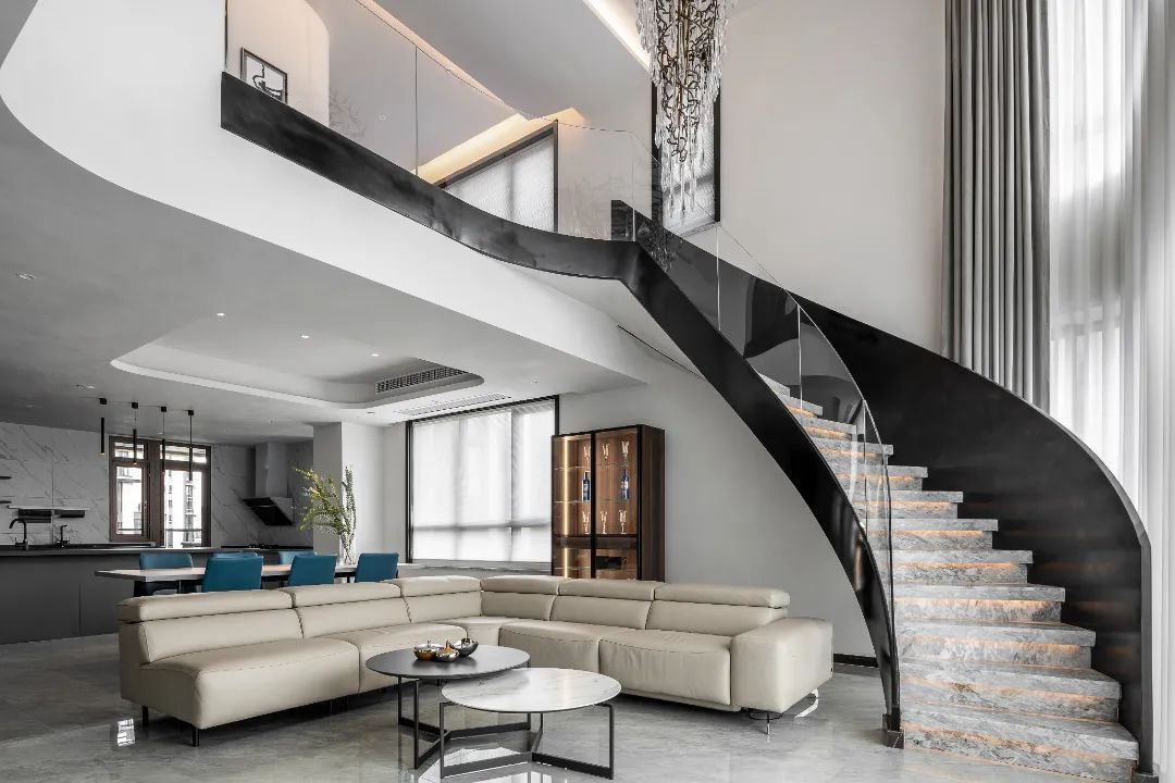 上海宝华源墅 330㎡轻奢设计丨中国上海丨尚层别墅装饰-14