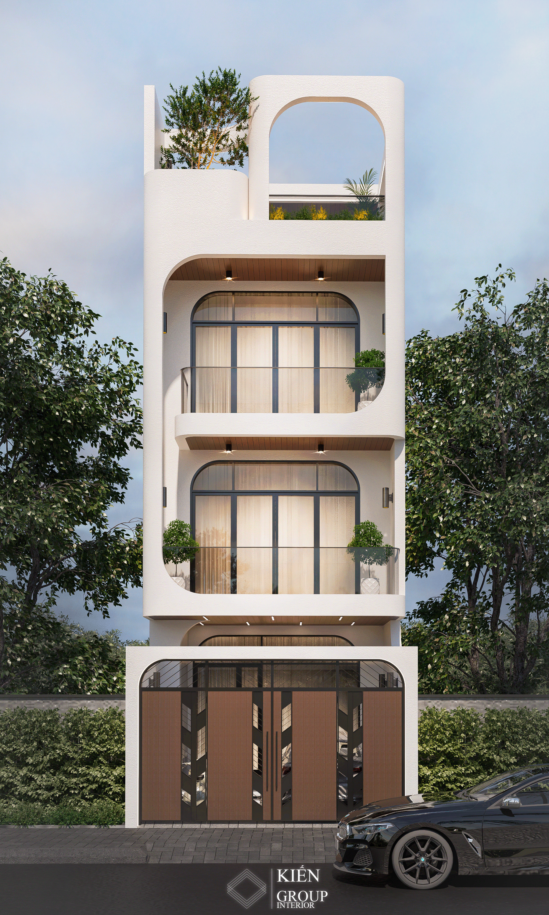 Tranquil Curve House-14