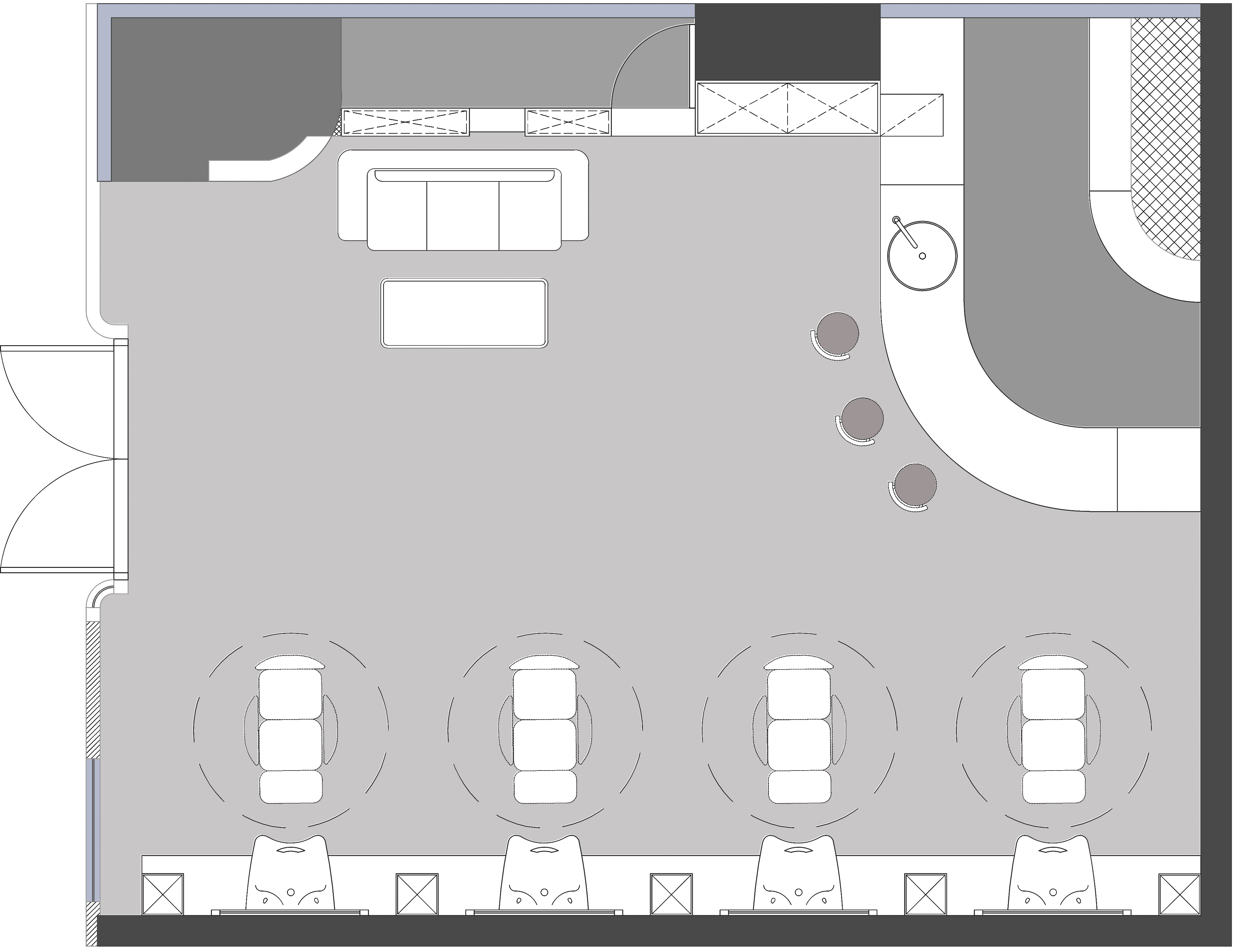 汇港鲁匠男士理发&圆和御方&艺术展厅丨中国宁波丨宁波 ABD 魔戏空间-72