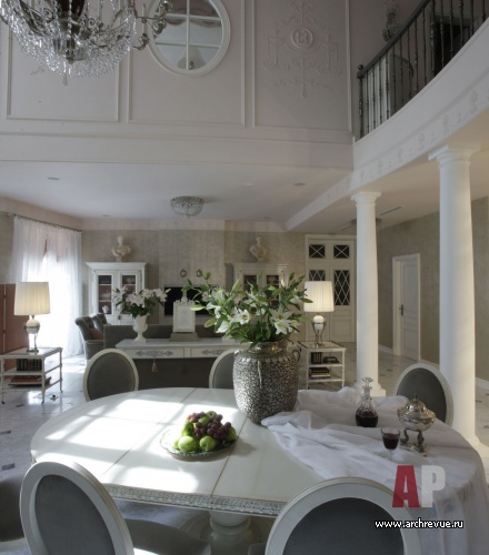 俄罗斯帝国风格庄园室内设计丨Нестерова Юлия-23