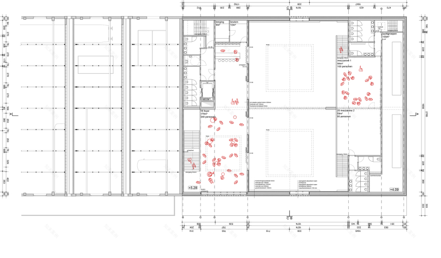 出发事件大厅丨比利时丨Barchitecten-50