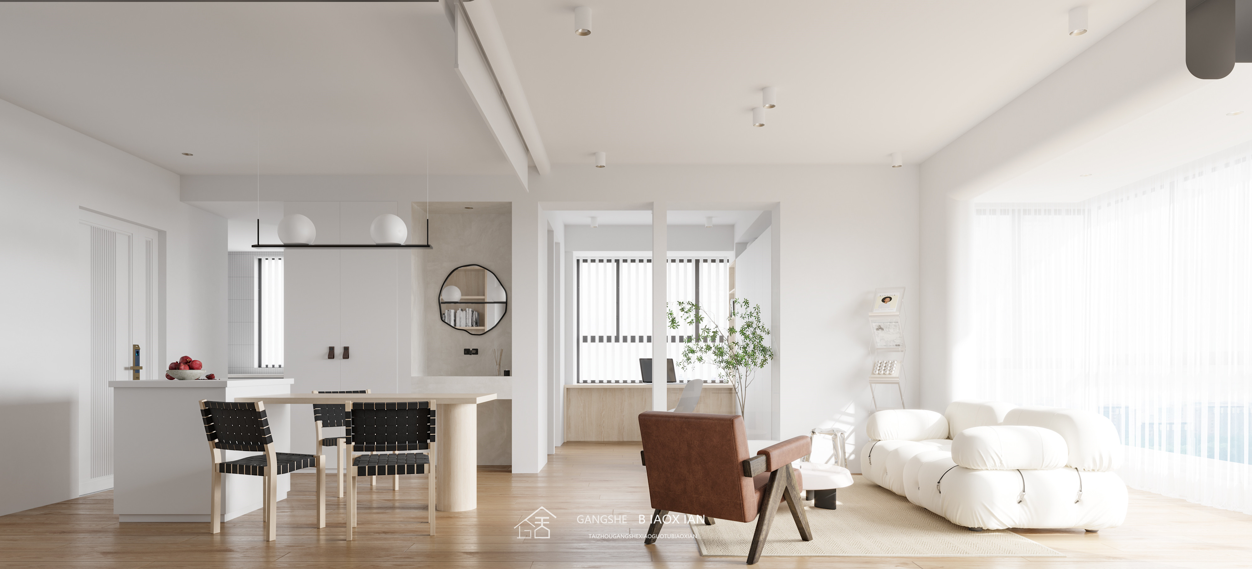 极简现代•效果图作品展示-4