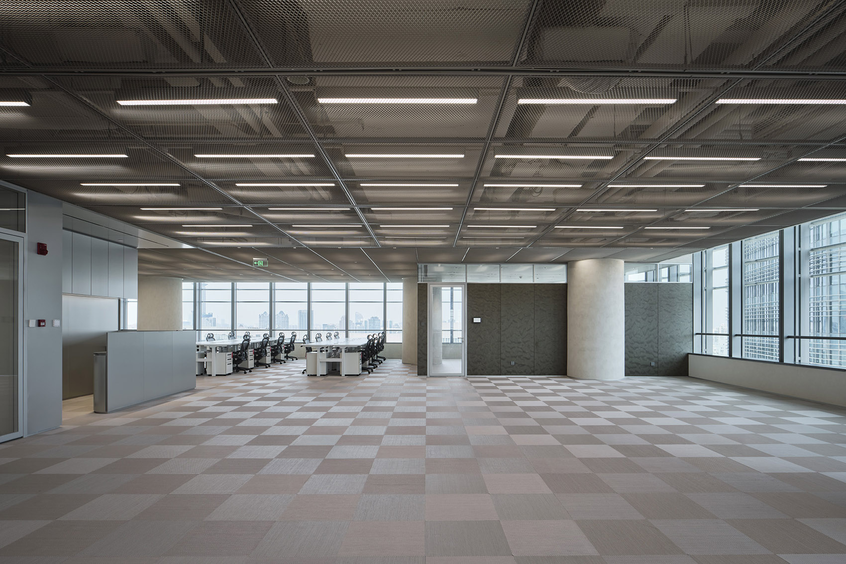 梯度与适度·陆家嘴某资产管理公司室内设计丨中国上海丨HCCH合尘建筑-58