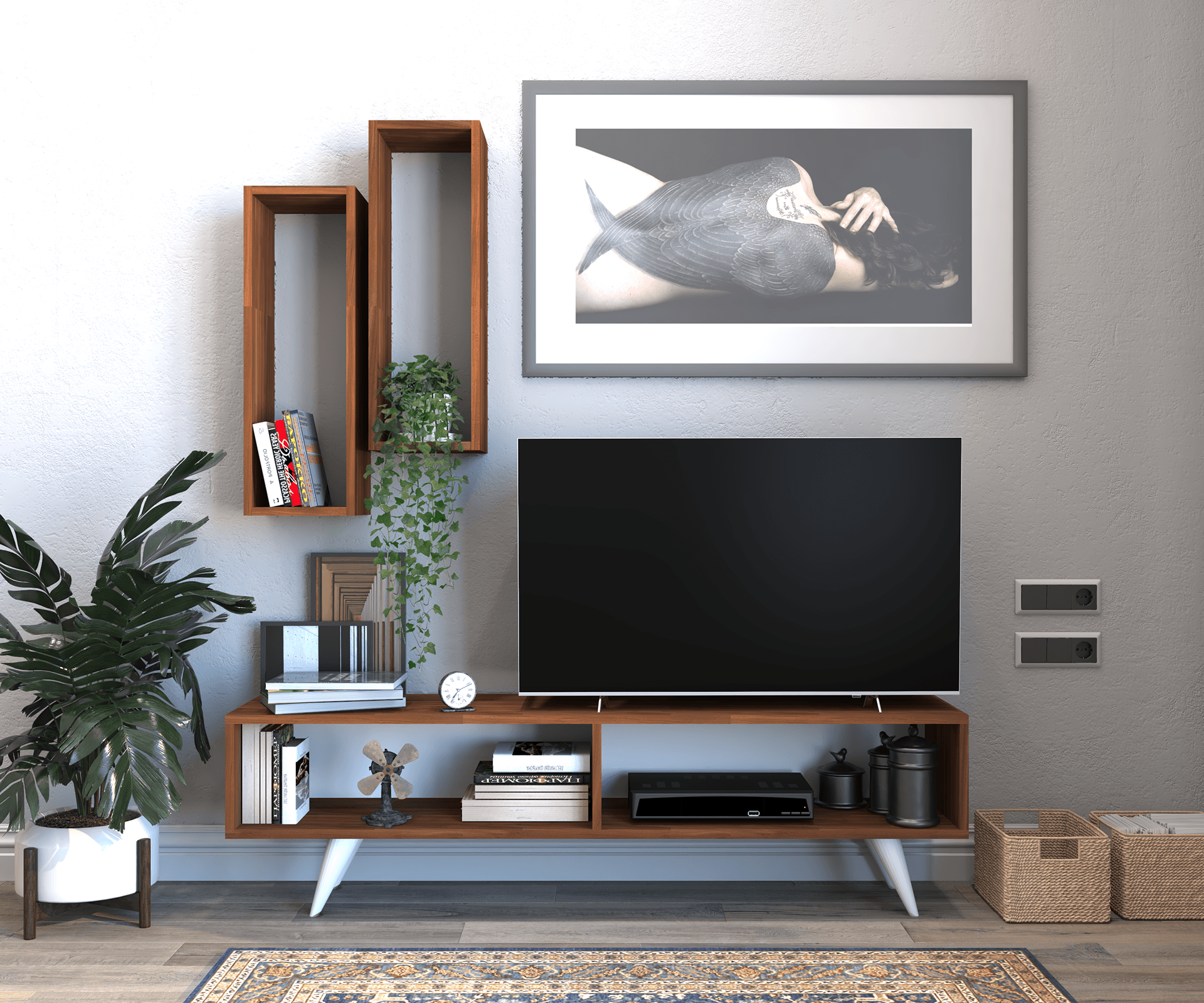 T·V Unit 设计丨Home Decor（Belal）,Hazem M. Badawy-10