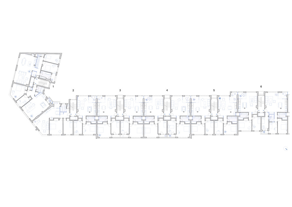 Generaal Jacques社会住房项目翻新-29