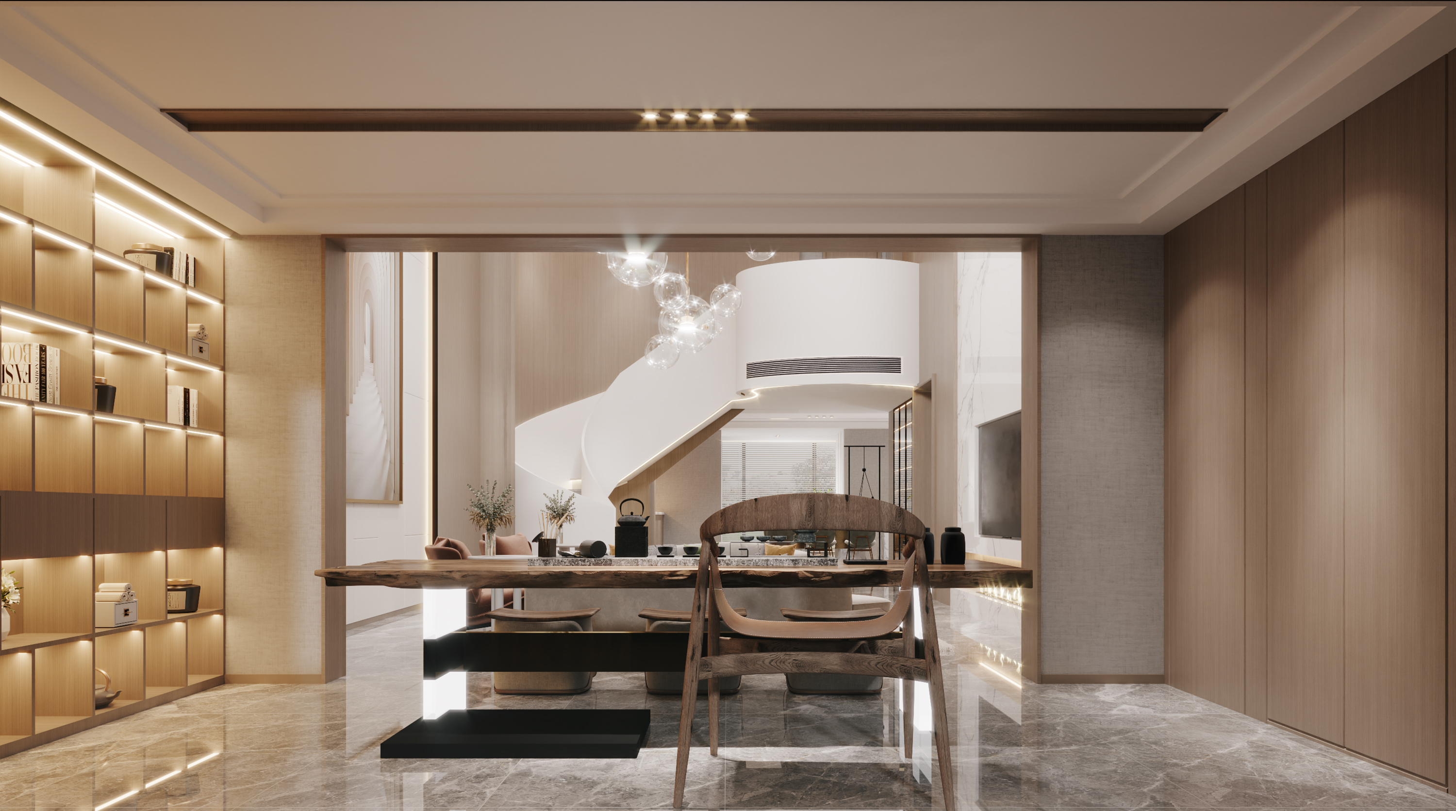 重庆现代跃层公寓 | LQL 设计展现空间魅力-13