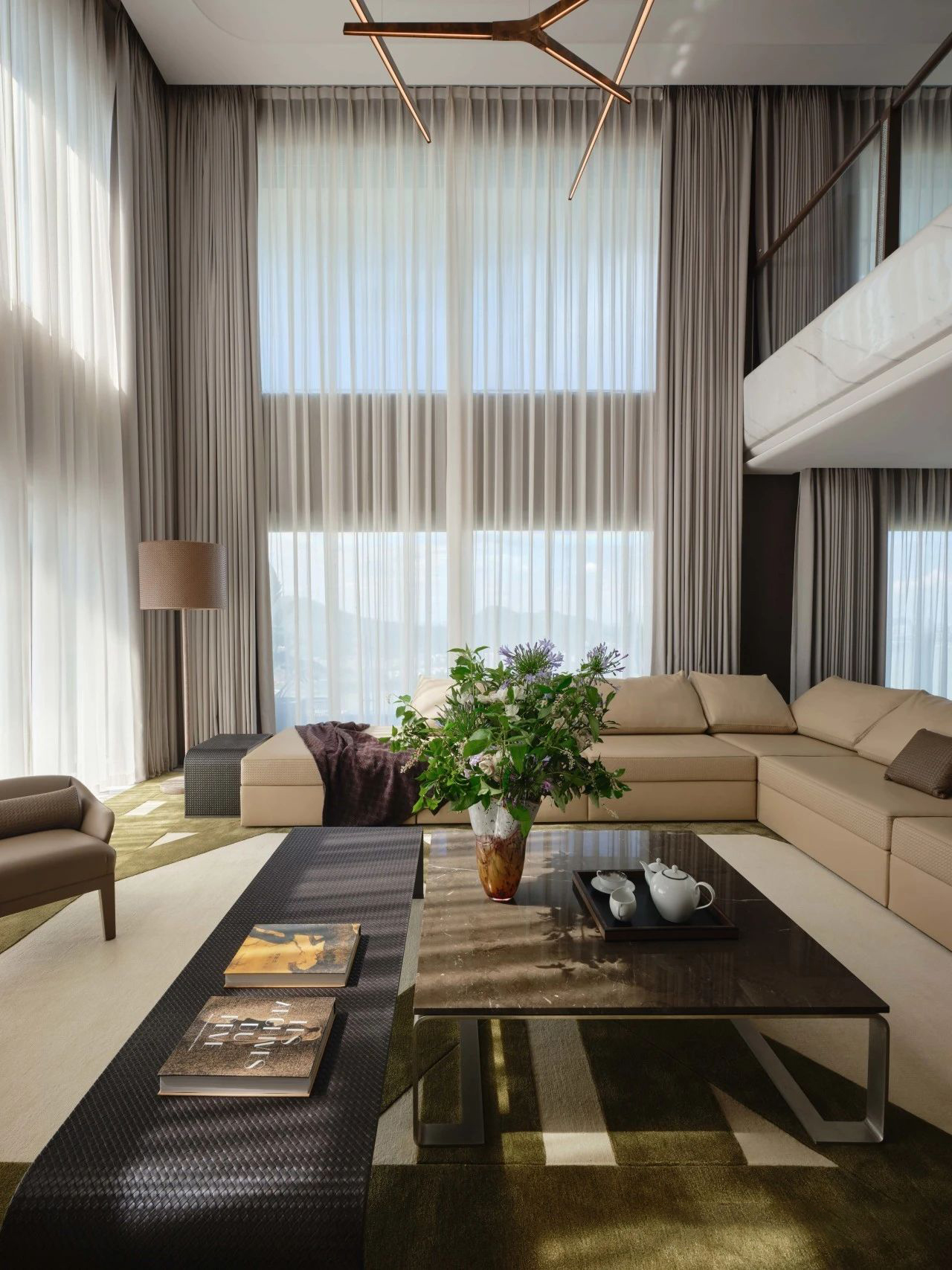 杭州银杏汇顶复豪宅样板间丨中国杭州丨H.N.LIN 空间美学馆-24