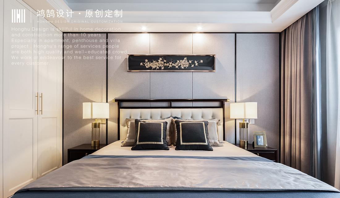 新中式风格成功人士空间设计-14