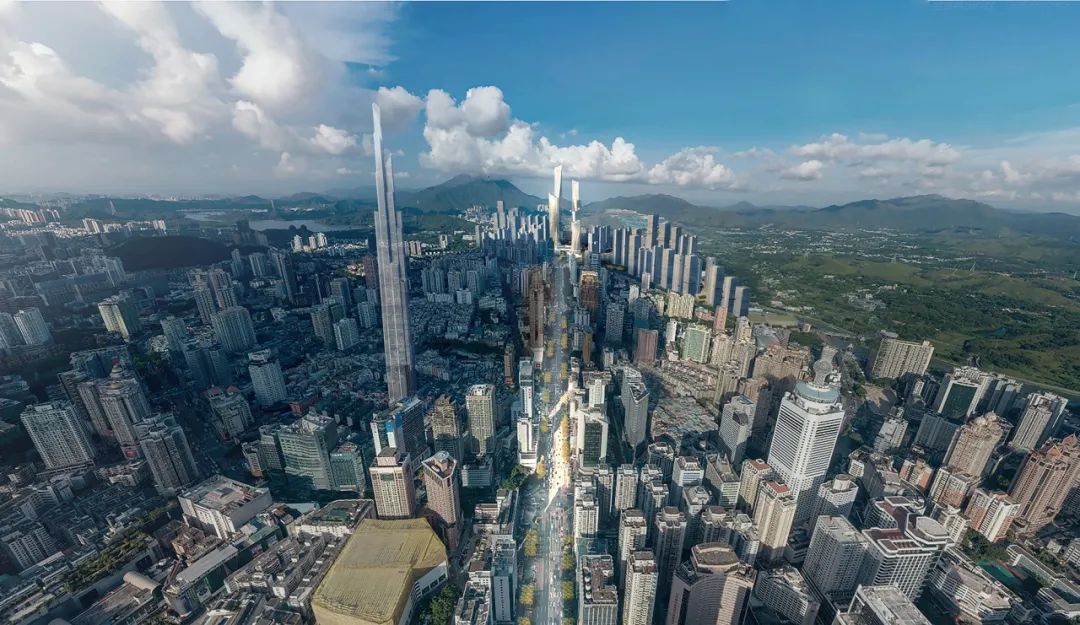 AUBE欧博设计中标深圳罗湖新秀片区城市设计-1