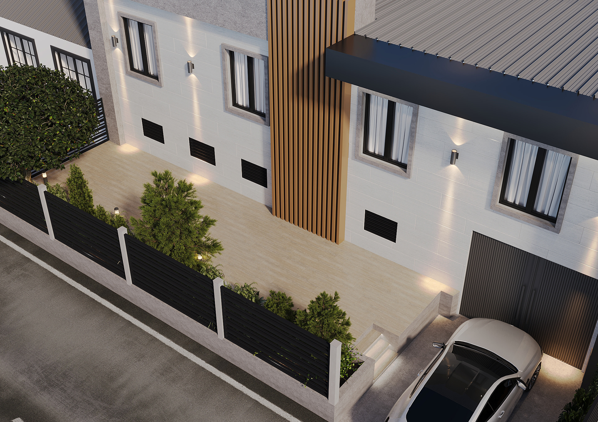 Private House Exterior Design in Gyumri-8