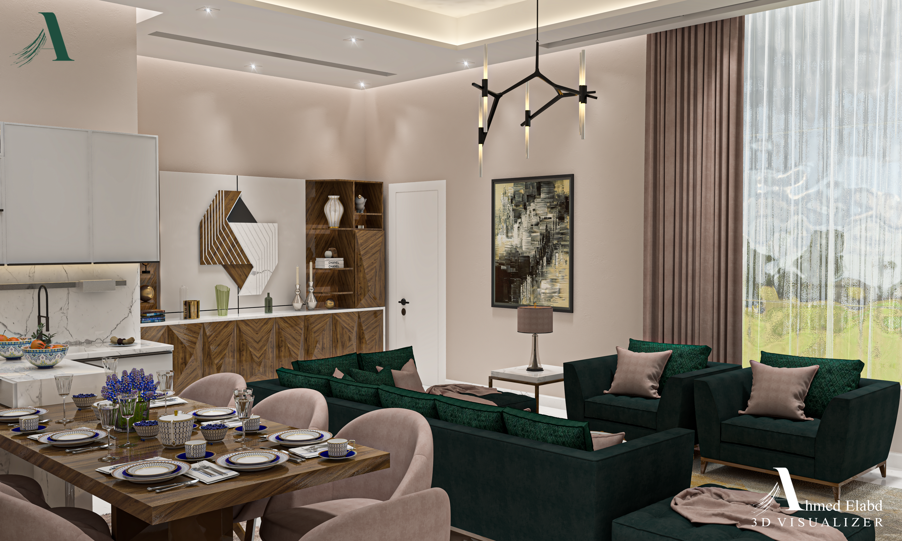 Family Hall and Dining + Pantry-7