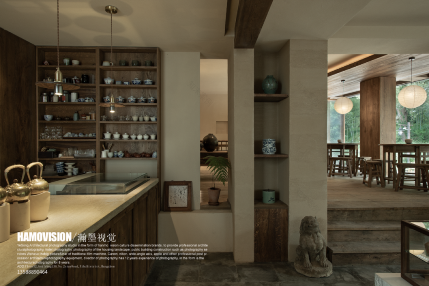 千年樟树下的茶室 · 沈墨设计的古堰画乡茶空间丨中国丽水丨杭州时上建筑空间设计事务所-31