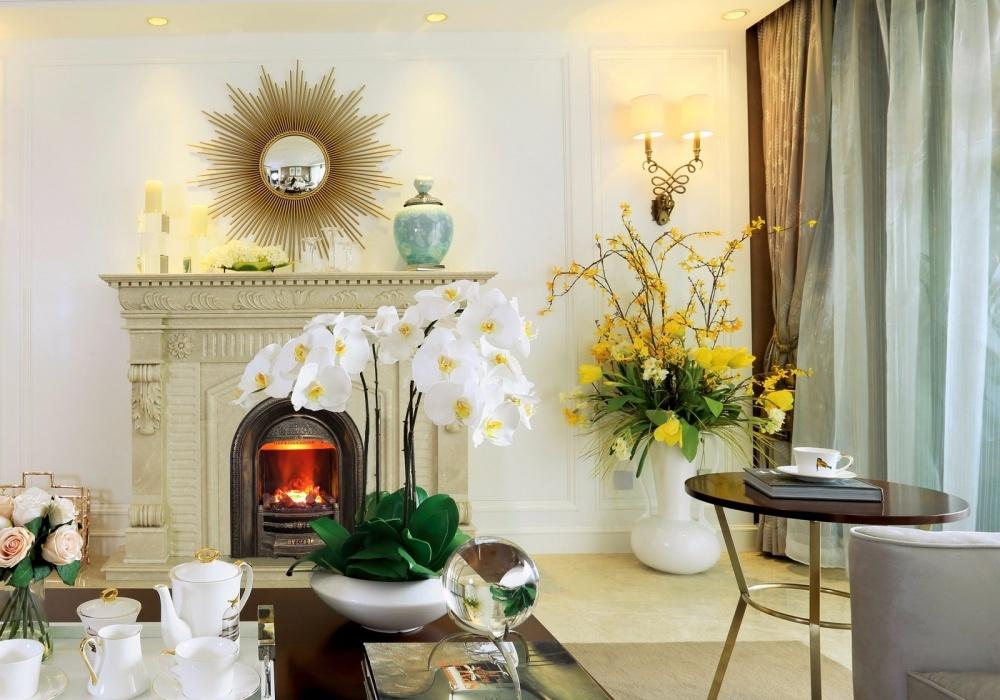 铸铁 3D 雾化壁炉，打造古典轻奢空间-0