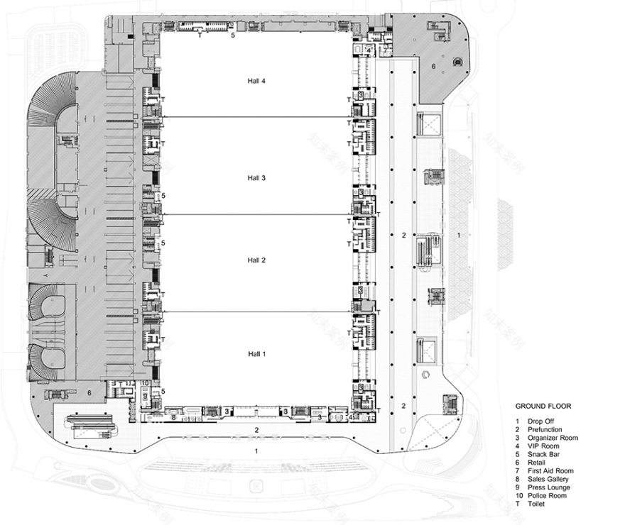 诗丽吉王后国家会议中心室内设计丨泰国曼谷丨Onion-106