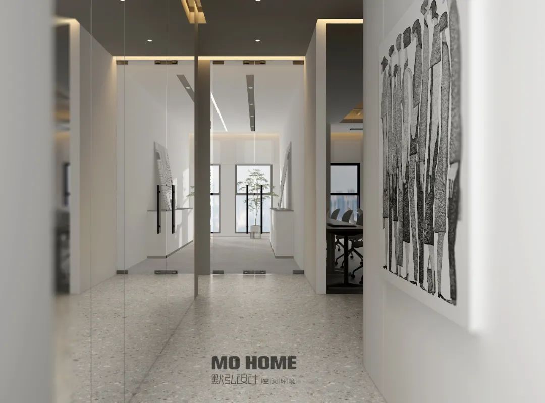 昌吉装饰公司展厅项目丨中国昌吉丨默弘设计-9