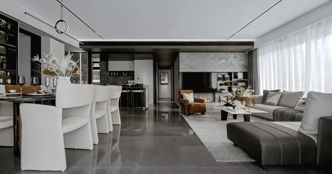 自然感知,洄流之家 · 海成集团·江山赋样板间设计丨中国重庆丨庞一飞,胡亚君,谭伟伟,张婧,毛琳玲,阳艳-13