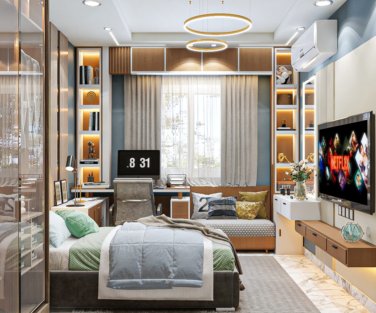 现代男孩房间丨ASMAA SAMIR-8