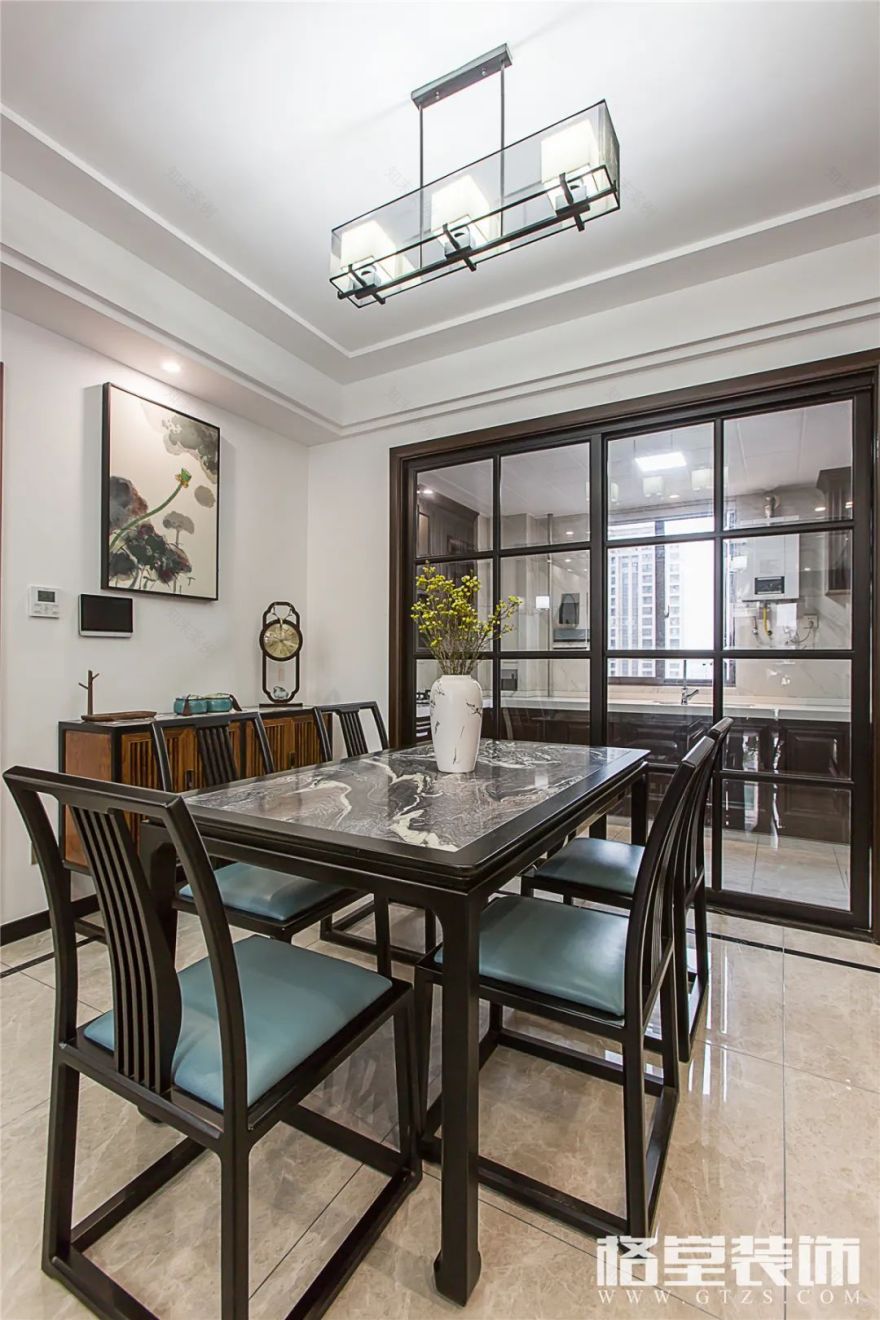 格堂设计|柿柿如意 | 新中式风格打造优雅宜居空间-15