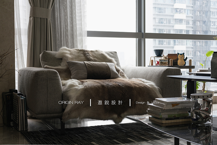 168㎡万科翡翠滨江软装设计  遨锐设计-7