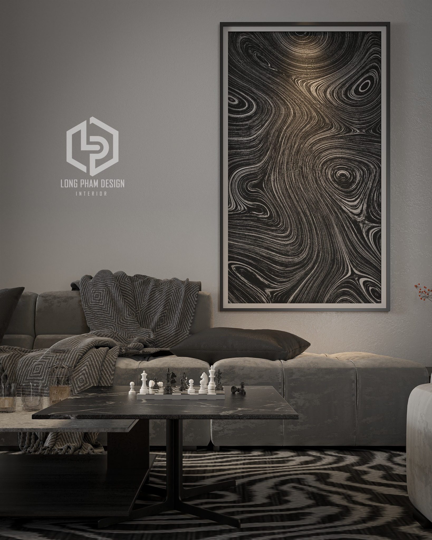 Sketchup公寓室内模型丨Pham Hoang Long-6