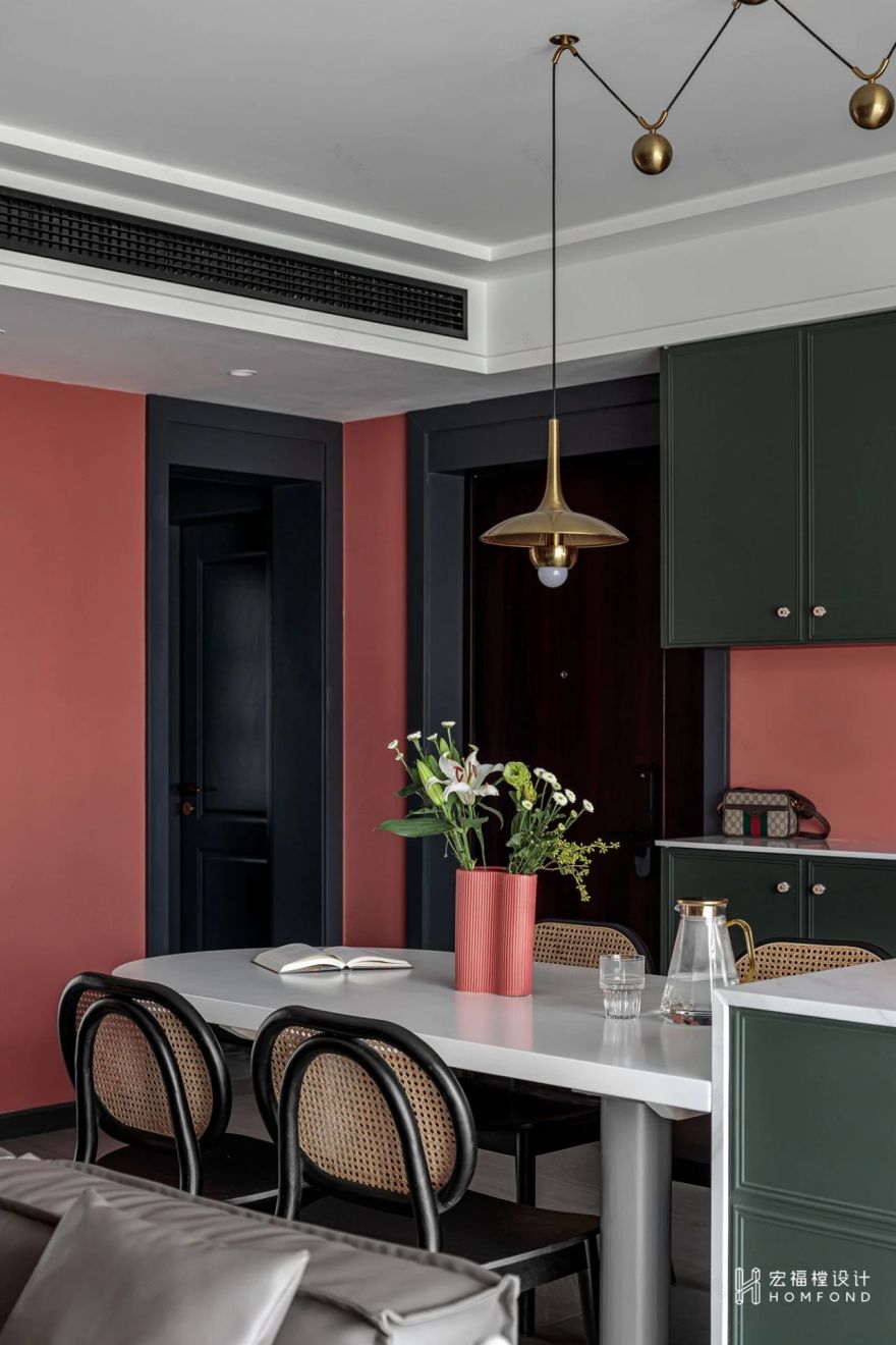 金科集美学府复古与现代住宅设计丨中国成都丨宏福樘设计-13