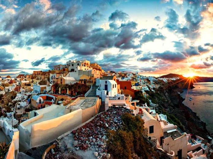 希腊圣托里尼建筑-1