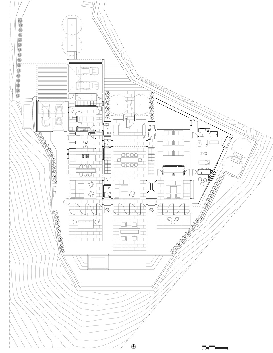 带有悬挑泳池的住宅，洛杉矶 / Standard Architecture-97