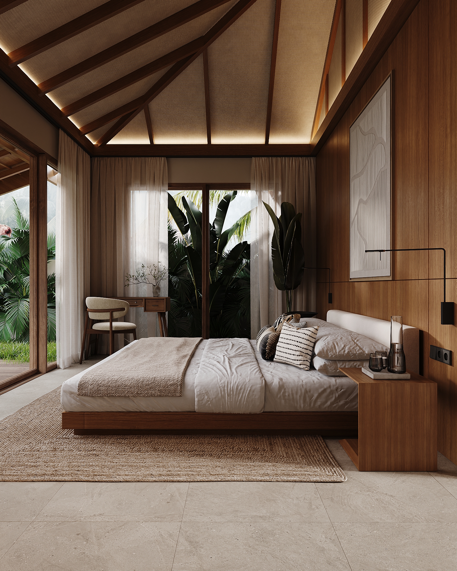 乌布现代别墅丨印度尼西亚巴厘丨Bodes studio-16