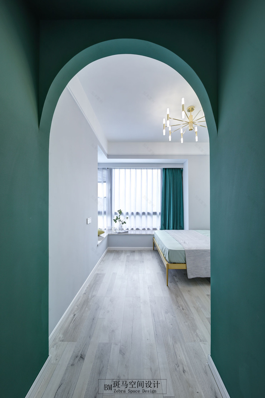 马卡龙色的浪漫空间 | 深圳庐峰翠苑 120 平方少女心设计-30