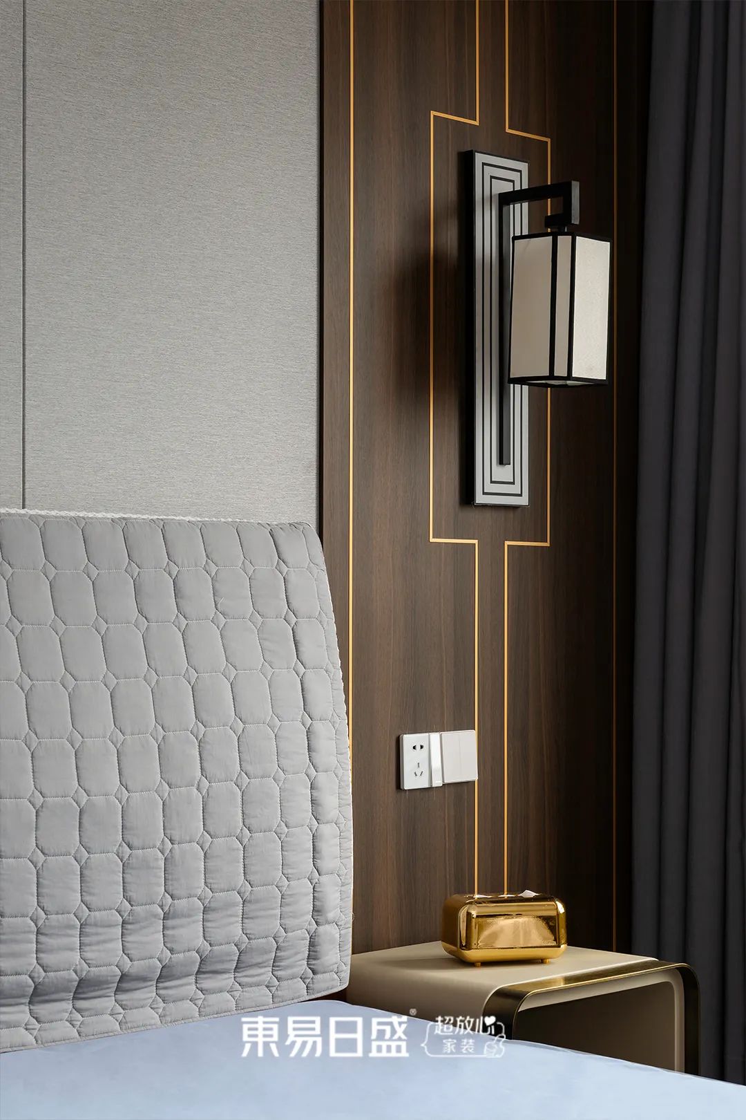 90后夫妻220㎡现代简约的家，三室变四室，被主卧圈粉了！-100