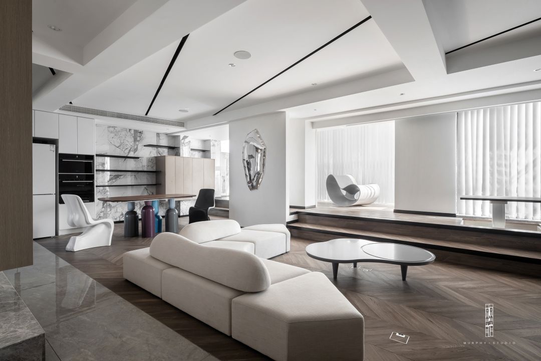 全屋智能家居的现代风住宅，舒适便捷的空间设计-20