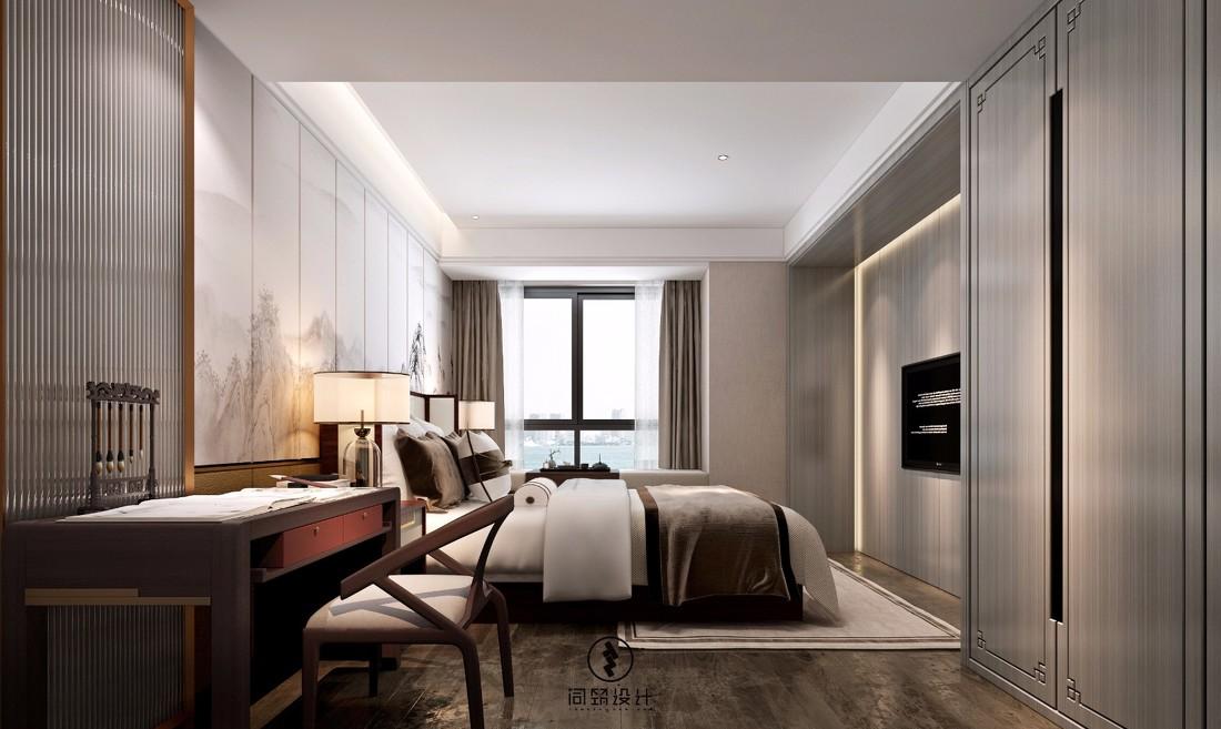 君子爱兰 · 新中式 186 平空间设计-12