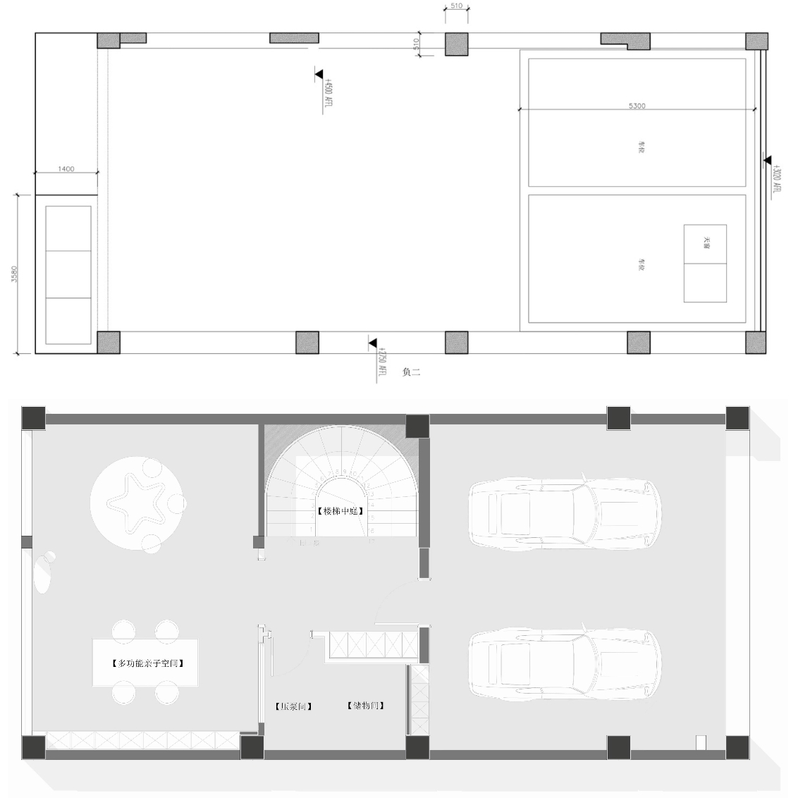 自然温馨六口之家丨中国武汉丨时一设计-89