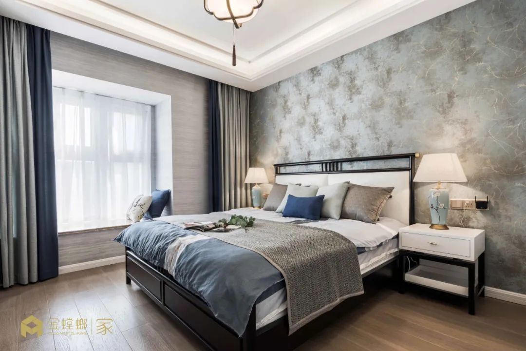 116㎡新中式设计 ▏烟雨入江南 山水如墨染-50