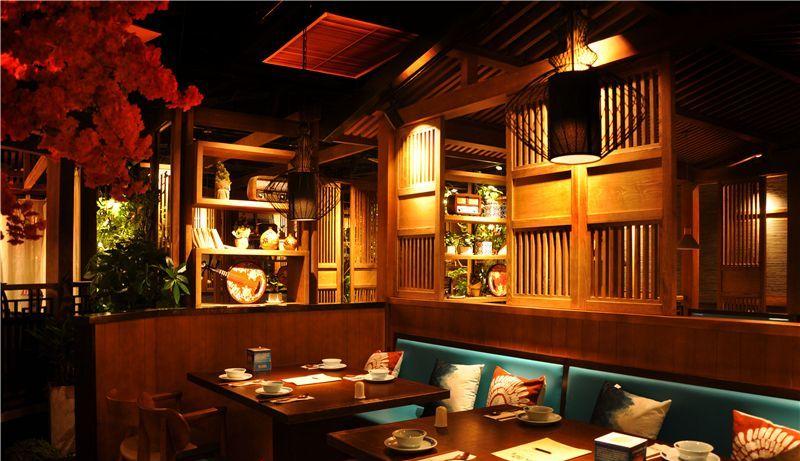 杭州品尚设计打造连云港绿茶中餐厅新体验-15