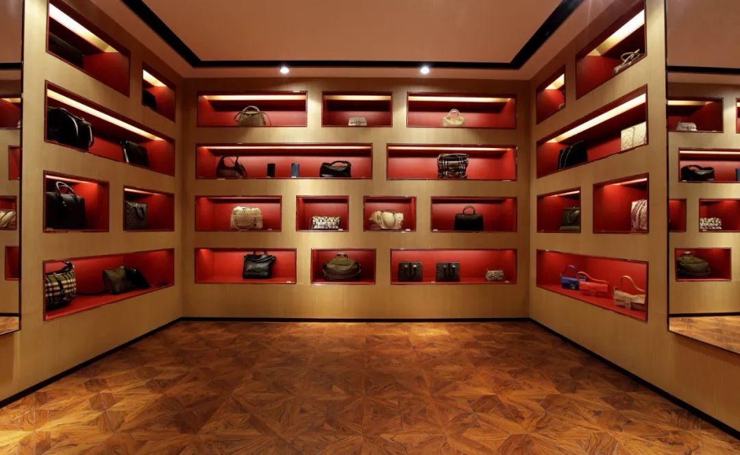 摩登几何,木融设计打造高端奢侈品店-75