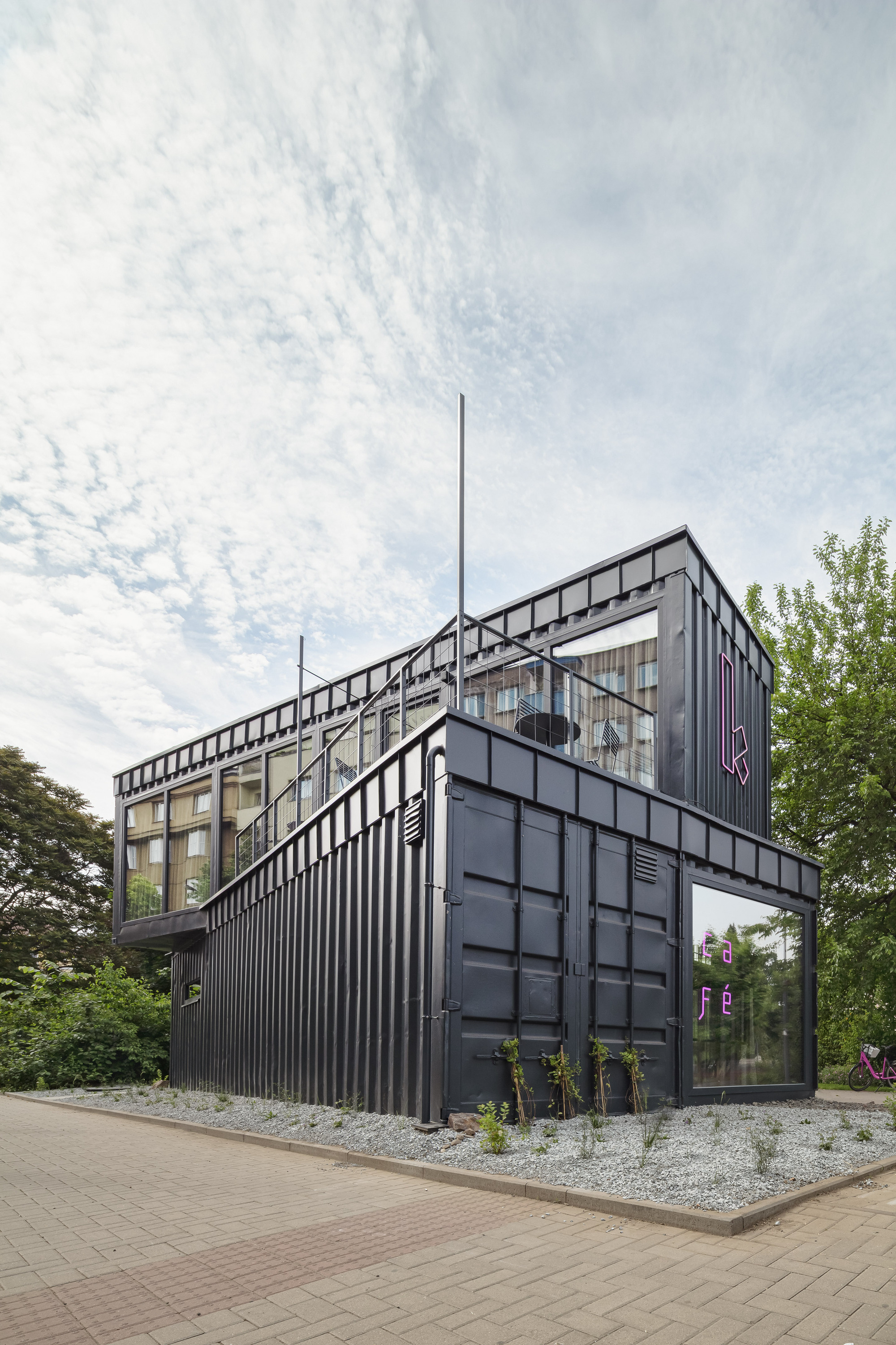 咖啡集装箱，科拉尔赫丨捷克-27