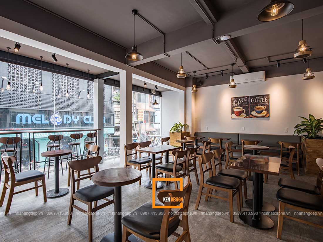 Thủ Đức咖啡店装修工程丨越南胡志明市丨KenDesign-23