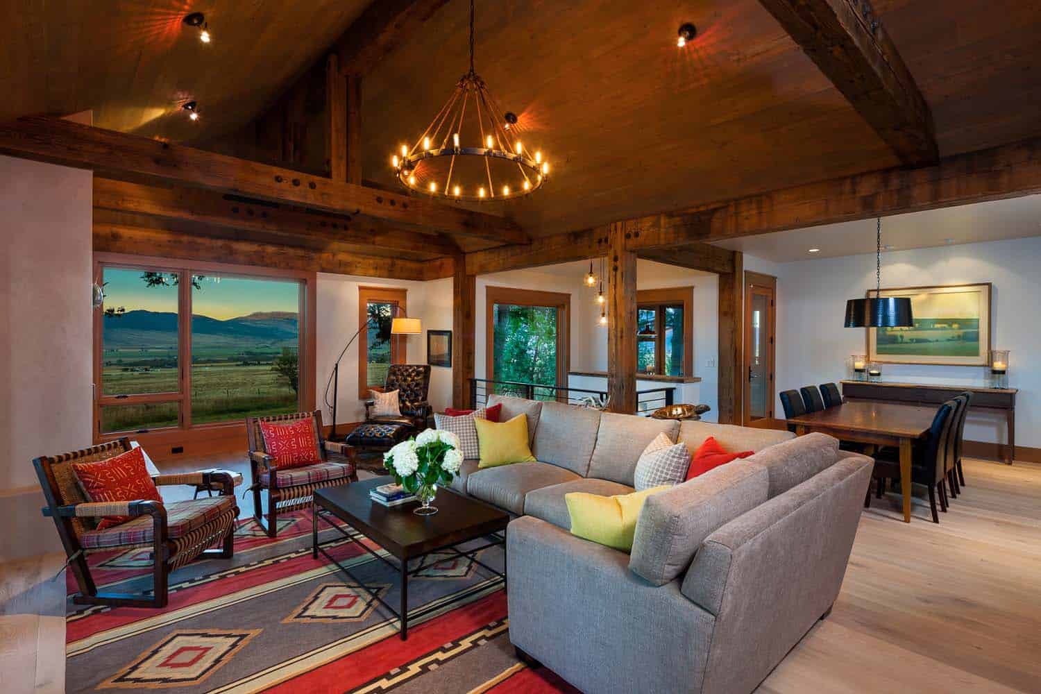 Breathtaking Montana mountain retreat in harmony with the environment-21