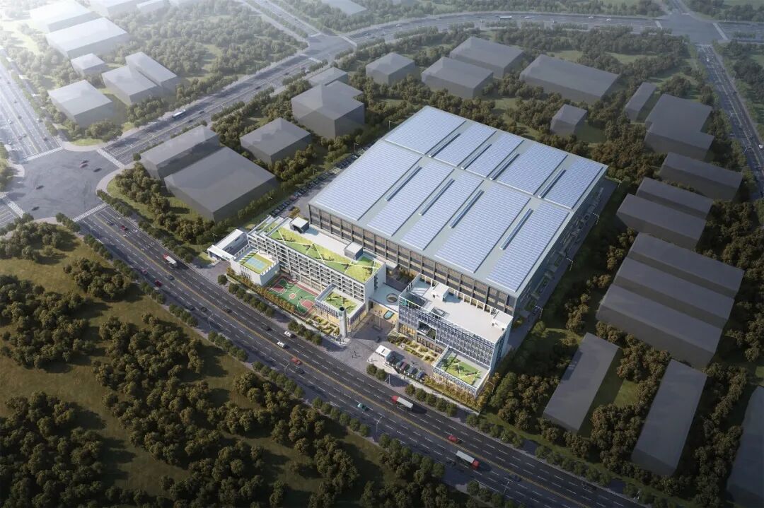 项目进展|大宸设计·中鹏数字化新工厂顺利完成主体结构封顶-13