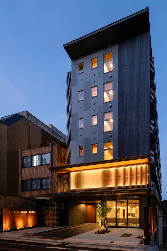 THE POCKET HOTEL  京都四条烏丸 | 設計事例 | WORKS | 株式会社東洋設計事務所 | 京都を拠点とする一級建築士事務所-1