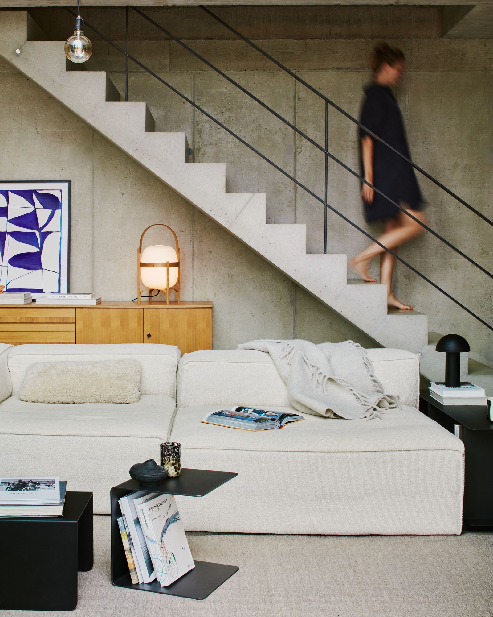 慕尼黑郊区带楚格峰景观的混凝土住宅丨德国慕尼黑-6