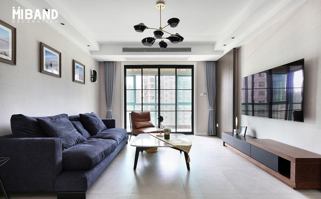 米邦装饰平层案例 | 老房翻新变身时尚两居-10