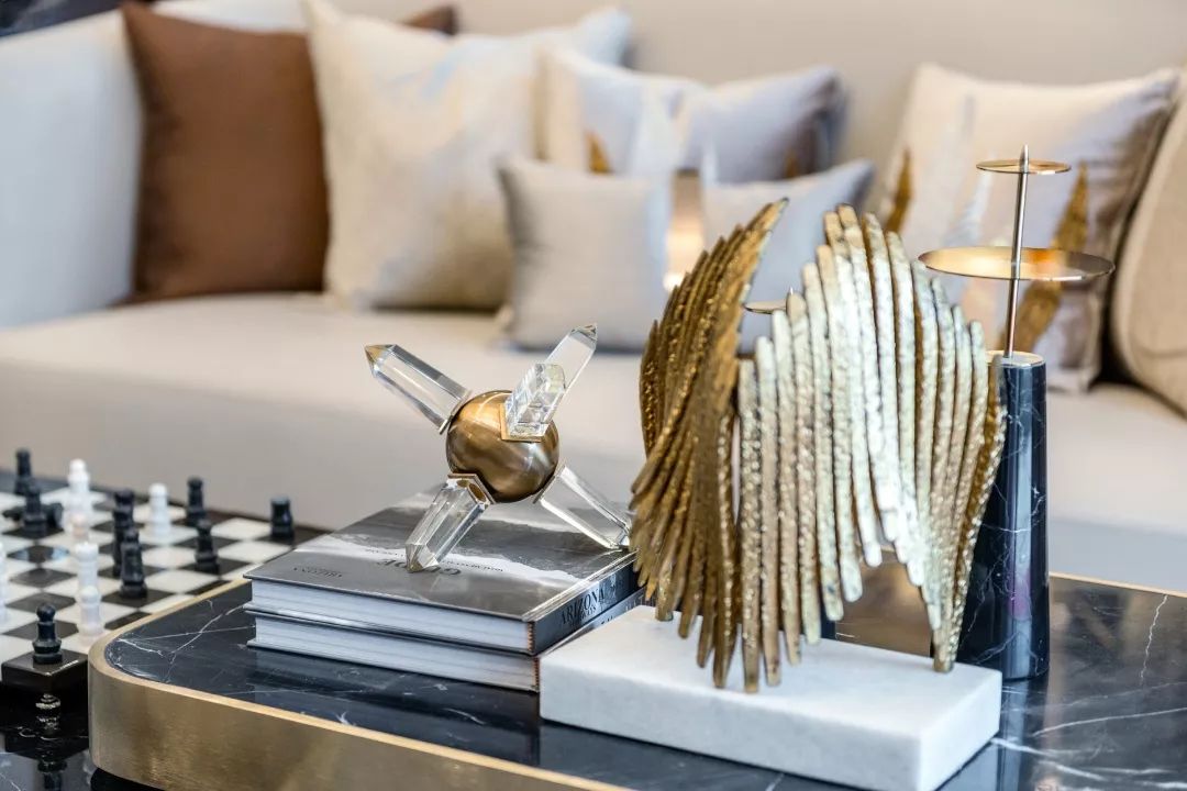 长沙湘潭新城璟隽别墅样板房 | 低调轻奢的大都会风格-18