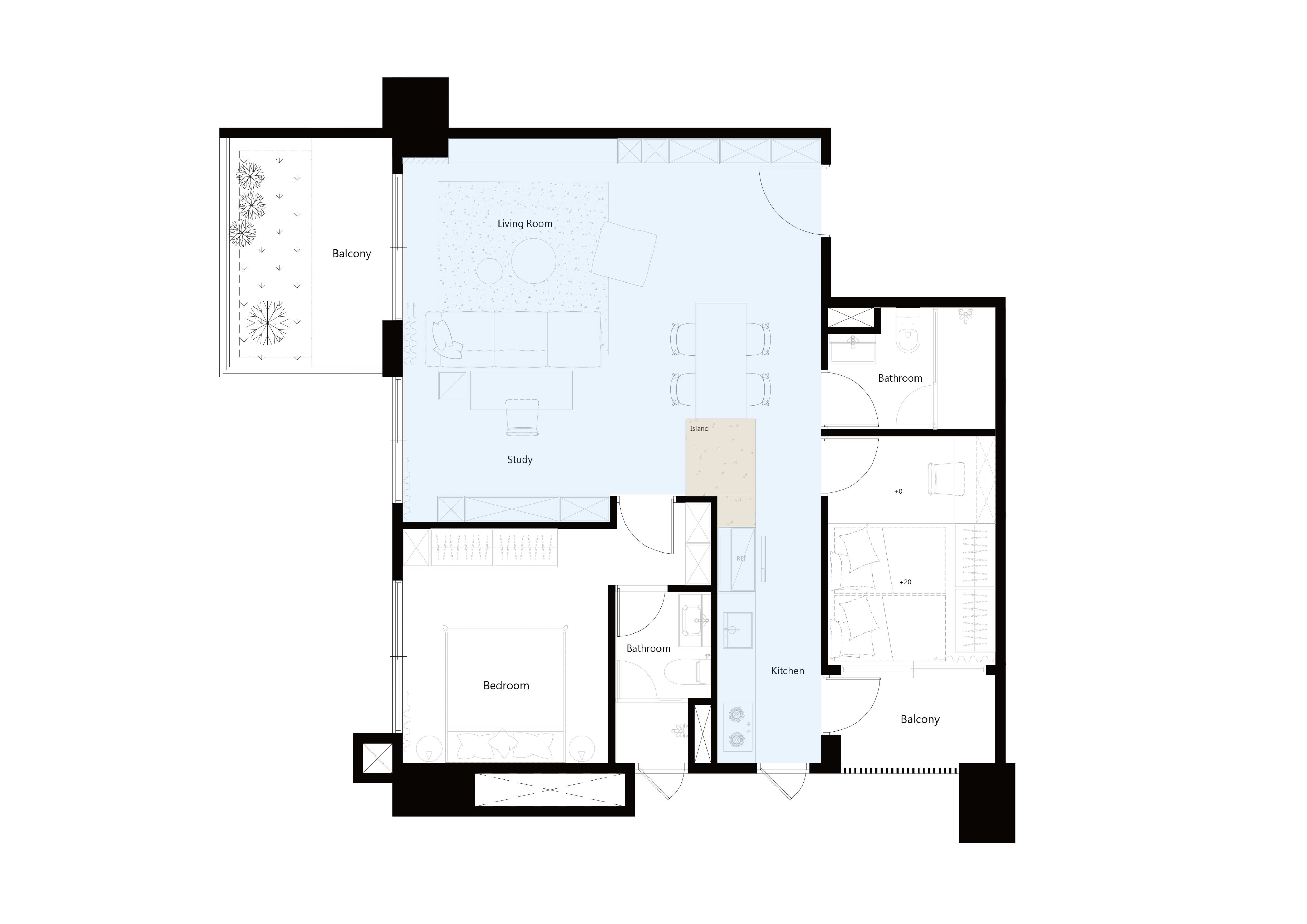 平层丨中国高雄丨NON STOP DESIGN™-18